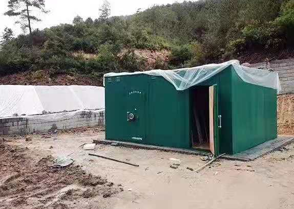 下冶镇露天如何存放爆破线放炮线等爆破器材？